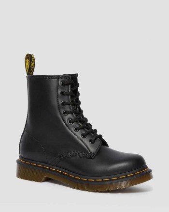 Dr Martens 1460 Smooth Leather Šnurovacie Čižmy Damske Čierne | 1806-MFNPA